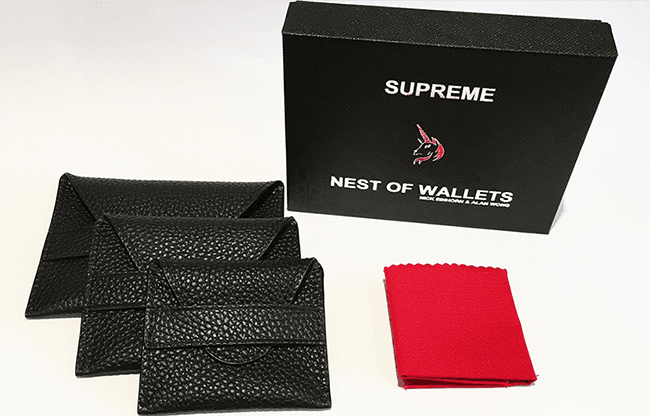 Supreme Nest of Wallets (AKA Nest of Wallets V2) by Nick Einhorn and Alan Wong - Trick