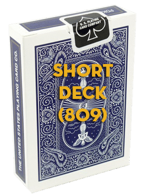 Short Bicycle Mandolin Deck 809 (Blue)