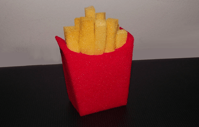 Sponge French Fries by Alexander May - Trick