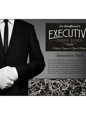 Joe Rindfleisch's Executive Rubber Bands (B&W Combo) by Joe Rindfleisch - Trick