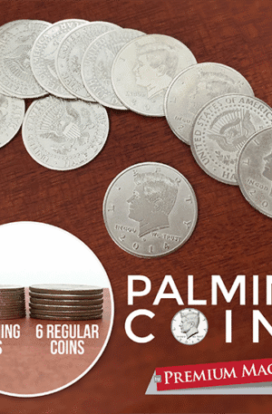 Palming Coin Set (U.S. Half design /12 piece) by Premium Magic - Trick