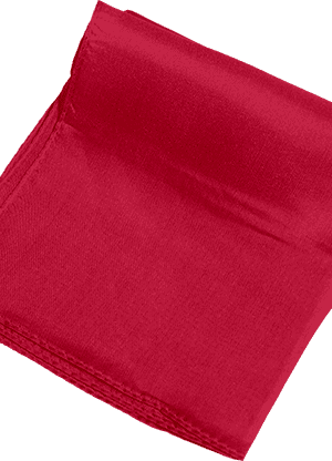 Silk 6 inch (Red) Magic by Gosh - Trick
