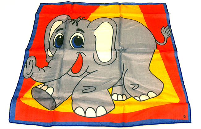 Silk 18 inch Elephant from David Ginn and Magic by Gosh - Trick