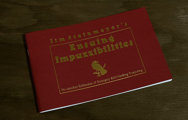 Ensuing Impuzzibilities by Jim Steinmeyer - Book