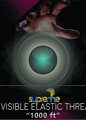 Invisible Elastic (1000 ft Spool) by Supreme Magic World - Trick