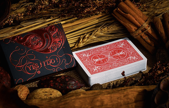 Love Promise of Vow (Red) Playing Cards by The Bocopo Playing Card Company