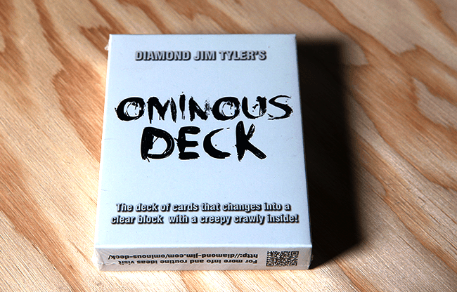Ominous Deck (Spider) by Diamond Jim Tyler - Trick