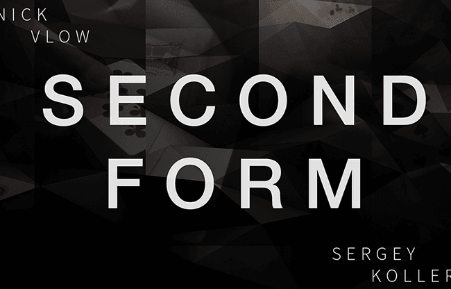 Second Form By Nick Vlow and Sergey Koller Produced by Shin Lim - DVD