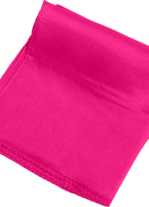 Silk 24 inch (Hot Pink) Magic by Gosh - Trick