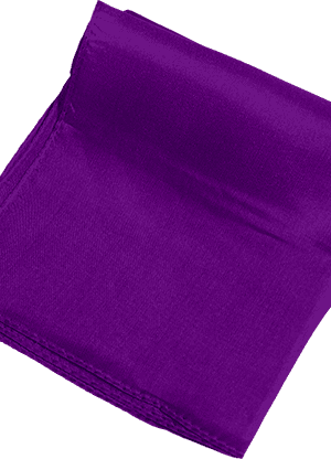 Silk 6 inch (Violet) Magic by Gosh - Trick