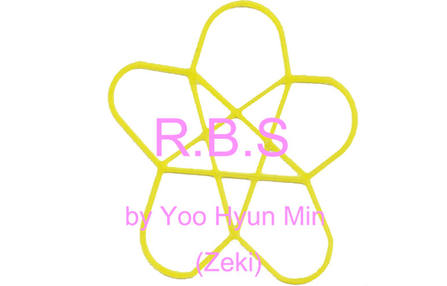 Rubber Band Stop / R.B.S. (Star & Circle Set) by JL Magic - Trick