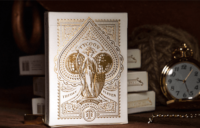 Tycoon Playing Cards (Ivory) by theory11