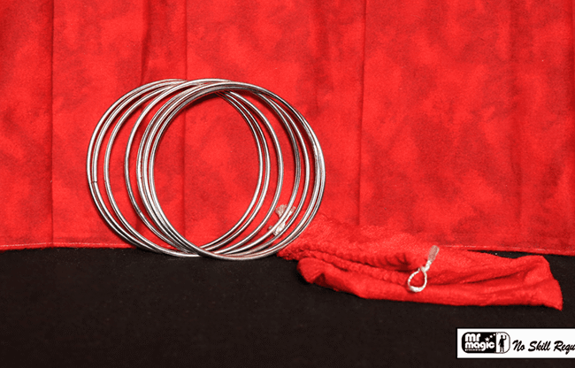 5" Linking Rings SS (7 Rings) by Mr. Magic - Trick