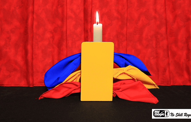 Candle Through Silks (Stage Version) by Mr. Magic - Trick