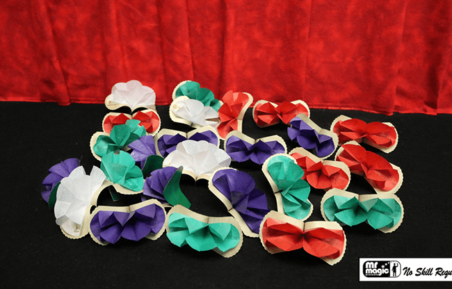 Flower from Finger Tips Paper (25) by Mr. Magic - Trick