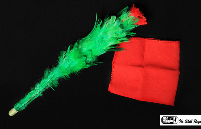 Rose to Silk (Blooming Flower to Silk) by Mr. Magic - Trick