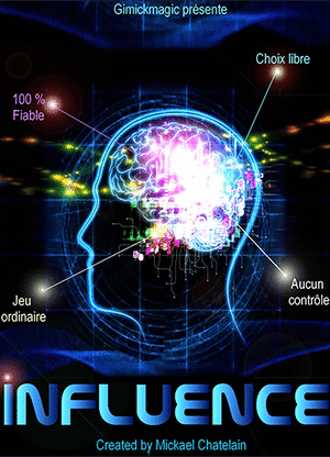 Influence (Blue) by Mickael Chatelain - Trick