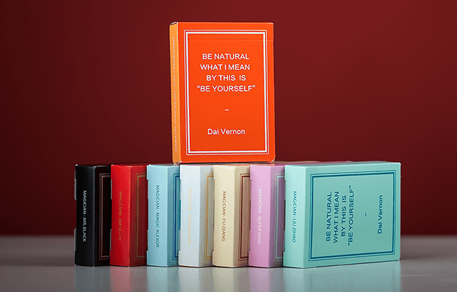 Magic Notebook Deck - Limited Edition (Orange) by The Bocopo Playing Card Company