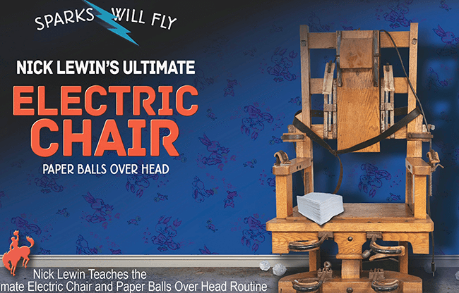 Nick Lewin's Ultimate Electric Chair and Paper Balls Over Head - DVD