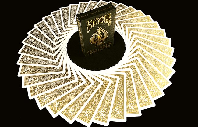 Bicycle MetalLuxe Gold Playing Cards Limited Edition by JOKARTE
