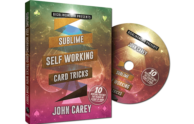 BIGBLINDMEDIA Presents Sublime Self Working Card Tricks by John Carey - DVD