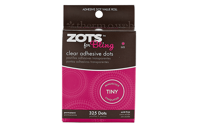 Sticky Dots Tiny (1/8 inch Diameter) Roll of 325