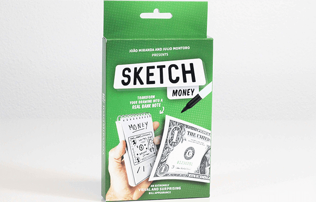 SKETCH MONEY by João Miranda and Julio Montoro - Trick