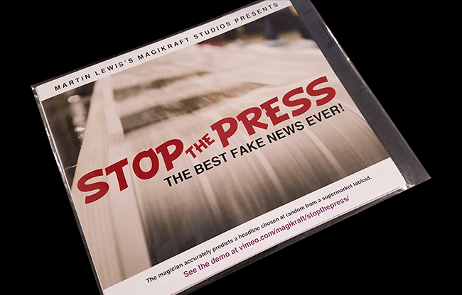 Stop the Press by Martin Lewis - Trick