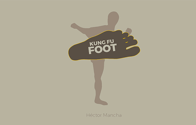 Kung Fu Foot (Gimmick and Online Instructions) by Héctor Mancha - Trick
