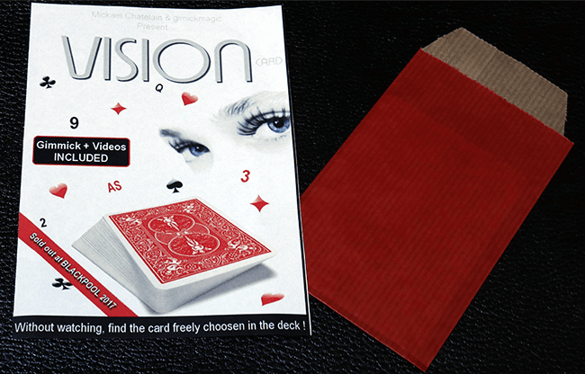 VISION (Red) by Mickael Chatelain - Trick