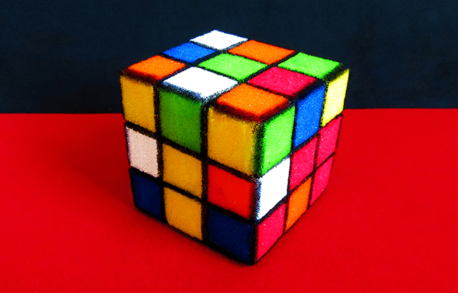 Sponge Rubik's Cube by Alexander May - Trick
