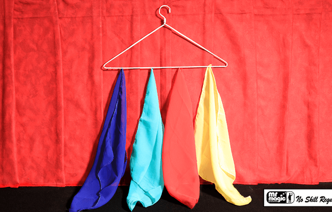 Silk Off Hanger by Mr. Magic - Trick