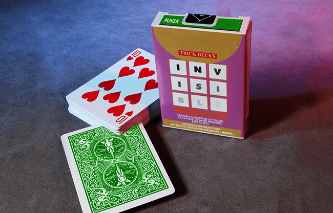 Invisible Deck Bicycle (Green) - Trick