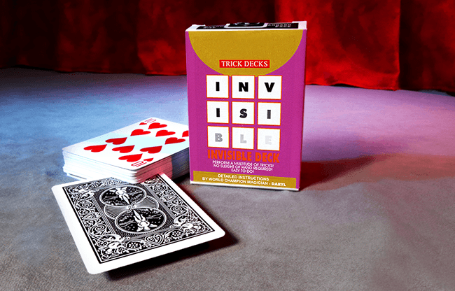 Invisible Deck Bicycle (Black) - Trick