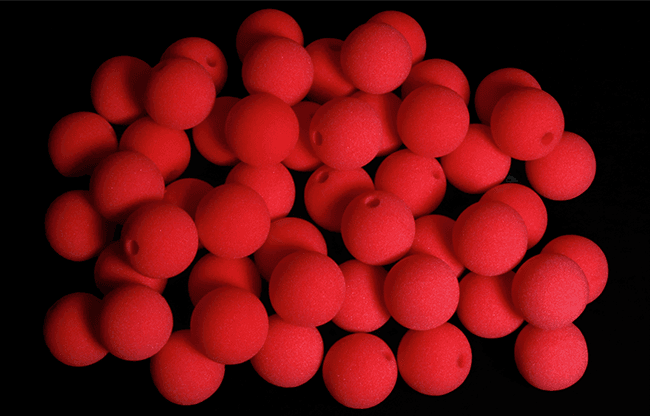 Noses 1.75 inch (Red) Bag of 50 from Magic By Gosh