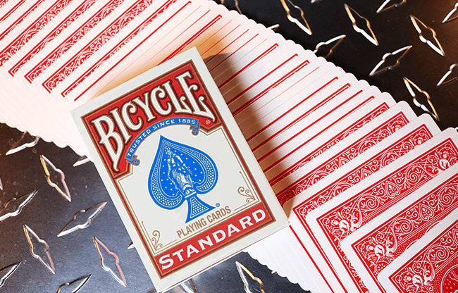 Bicycle Standard Red Poker Cards (New Box)
