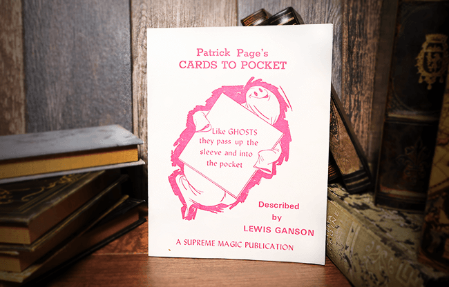 Patrick Page's Cards to Pocket by Lewis Ganson - Book