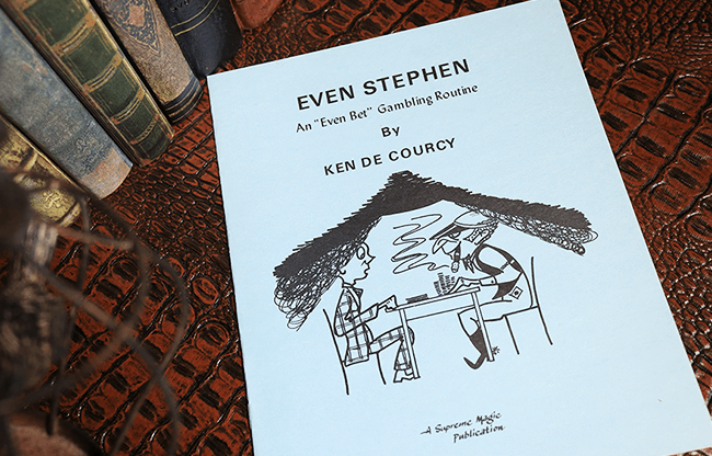Even Stephen by Ken de Courcy - Book