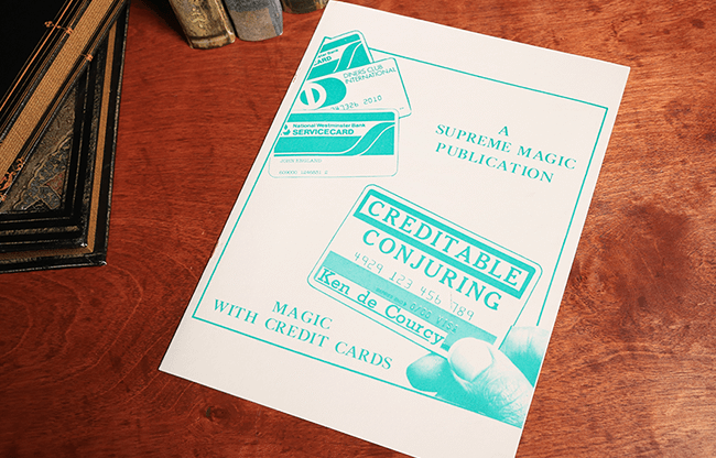 Creditable Conjuring by Ken de Courcy - Book