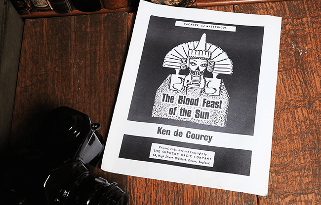 The Blood Fest of the Sun by Ken De Courcy - Book