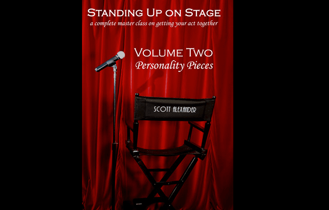 Standing Up on Stage Volume 2 Personality Pieces by Scott Alexander - DVD