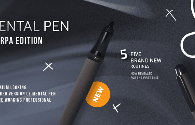 Mental Pen Sherpa Limited Edition by João Miranda and Gustavo Sereno - Trick