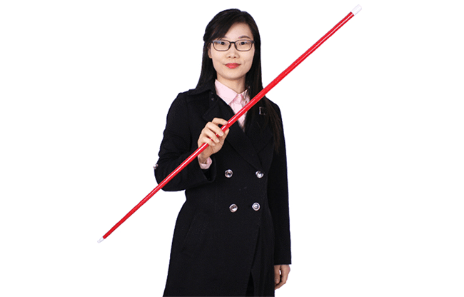 Appearing Cane (Plastic, RED) by JL Magic