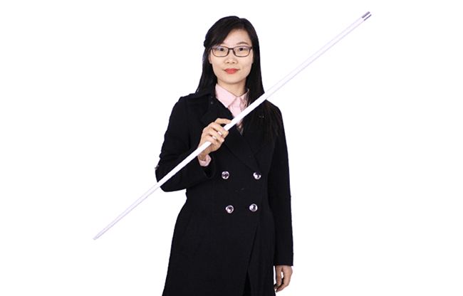 Appearing Cane (Plastic, WHITE) by JL Magic