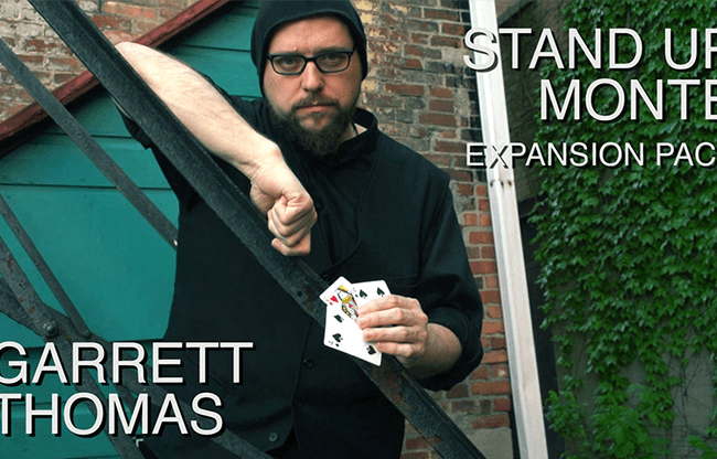 Stand Up Monte Expansion Pack (Gimmicks and Online Instructions) by Garrett Thomas - Trick