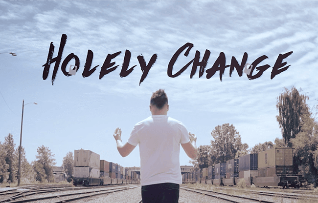 Holely Change Blue (DVD and Gimmicks) by SansMinds Creative Lab - DVD