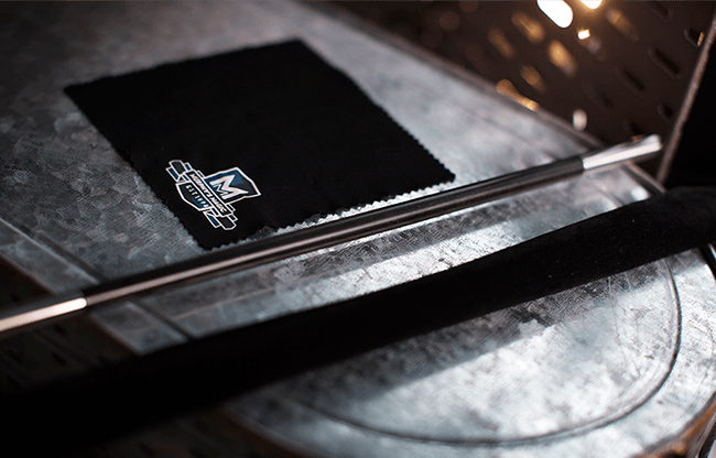 Professional's Magic Wand (Ebony/Silver Tip) by Murphy's Magic Supplies Inc. - Trick