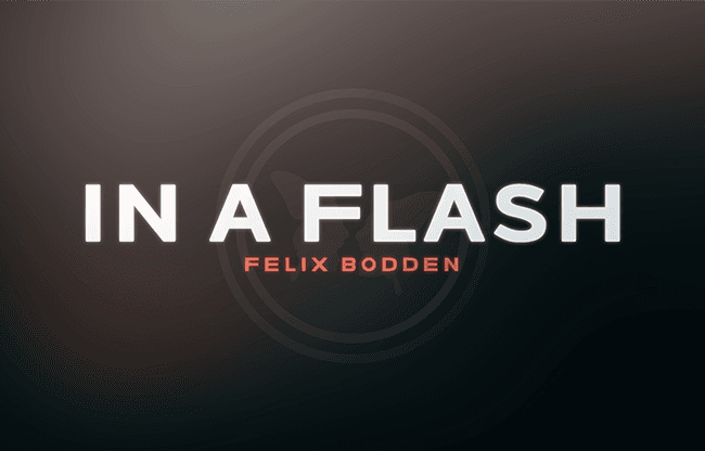 In a Flash (Blue) DVD and Gimmicks by Felix Bodden - Trick
