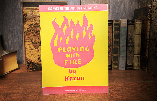 Playing with Fire (Rare/Limited) by Kazan - Book