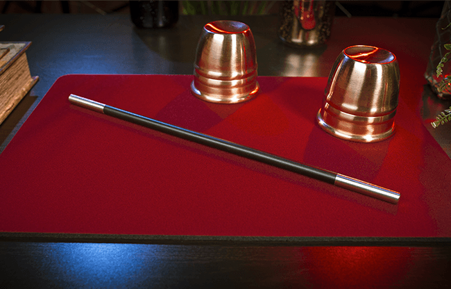 Economy Close-Up Pad 11X16 (Red) by Murphy's Magic Supplies - Trick